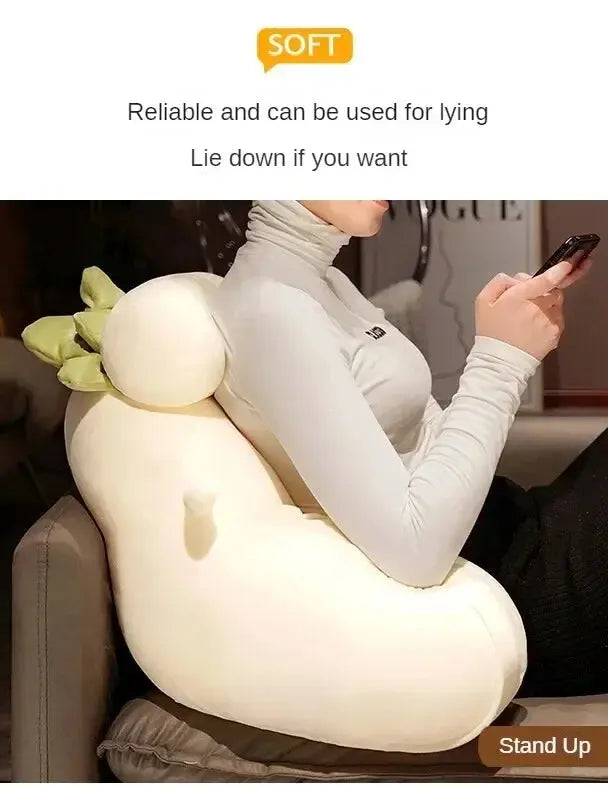 Cartoon bedside soft bag with large backrest, sofa cushion, triangle pillow on the bed, pillow SS69