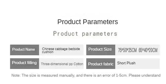 Cartoon bedside soft bag with large backrest, sofa cushion, triangle pillow on the bed, pillow SS69