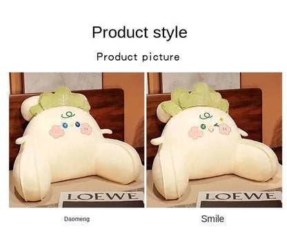Cartoon bedside soft bag with large backrest, sofa cushion, triangle pillow on the bed, pillow SS69