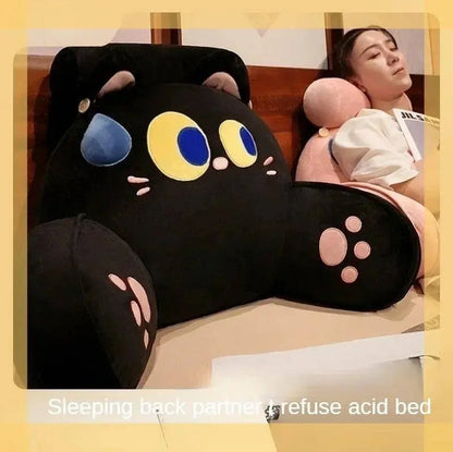 Cartoon bedside soft bag with large backrest, sofa cushion, triangle pillow on the bed, pillow SS69