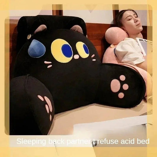 Cartoon bedside soft bag with large backrest, sofa cushion, triangle pillow on the bed, pillow SS69