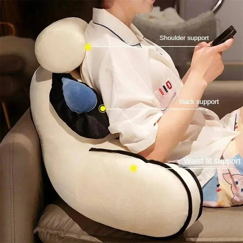 Cartoon bedside soft bag with large backrest, sofa cushion, triangle pillow on the bed, pillow SS69