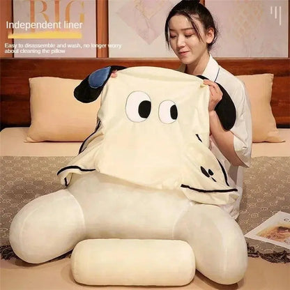Cartoon bedside soft bag with large backrest, sofa cushion, triangle pillow on the bed, pillow SS69