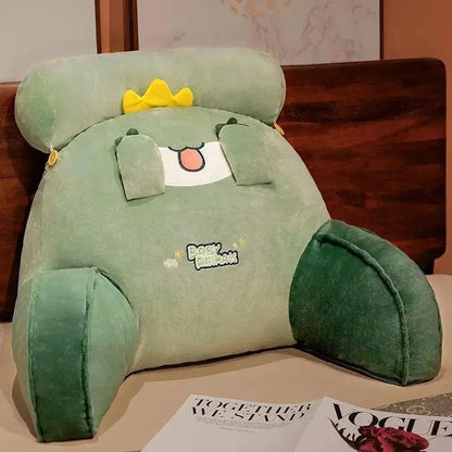 Cartoon bedside soft bag with large backrest, sofa cushion, triangle pillow on the bed, pillow SS69