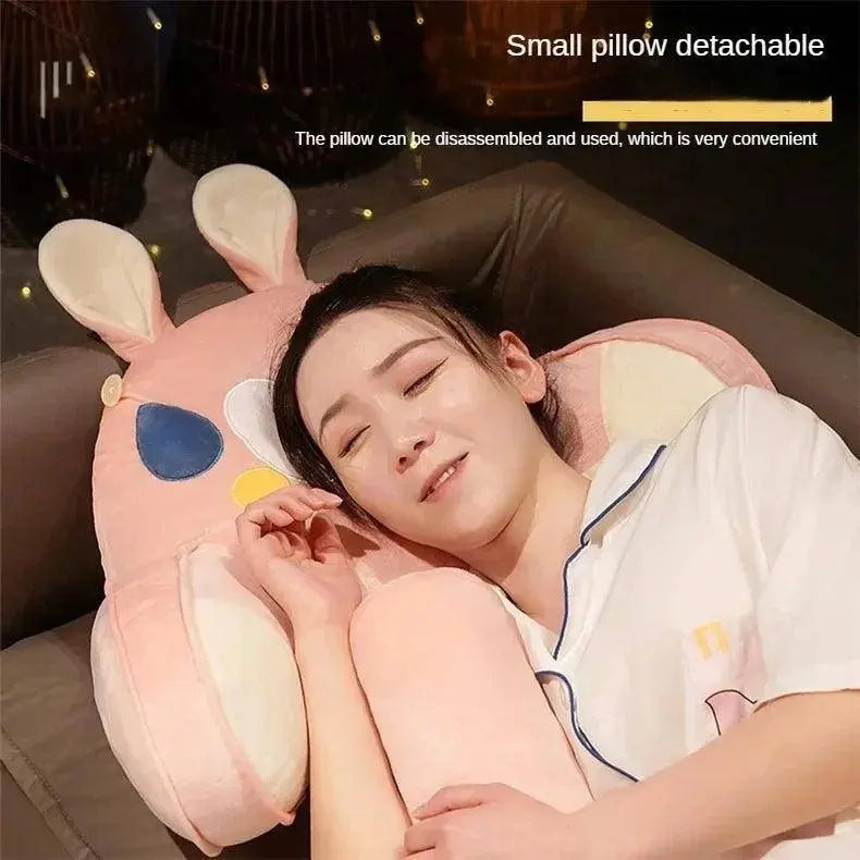 Cartoon bedside soft bag with large backrest, sofa cushion, triangle pillow on the bed, pillow SS69