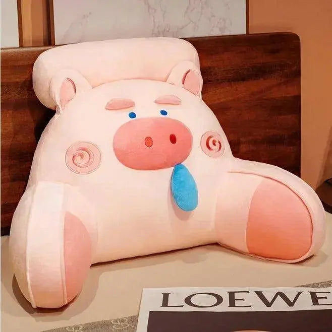 Cartoon bedside soft bag with large backrest, sofa cushion, triangle pillow on the bed, pillow SS69