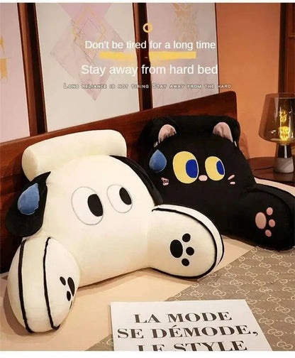 Cartoon bedside soft bag with large backrest, sofa cushion, triangle pillow on the bed, pillow SS69