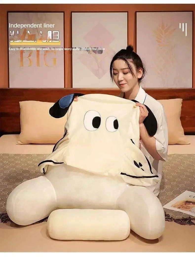 Cartoon bedside soft bag with large backrest, sofa cushion, triangle pillow on the bed, pillow SS69