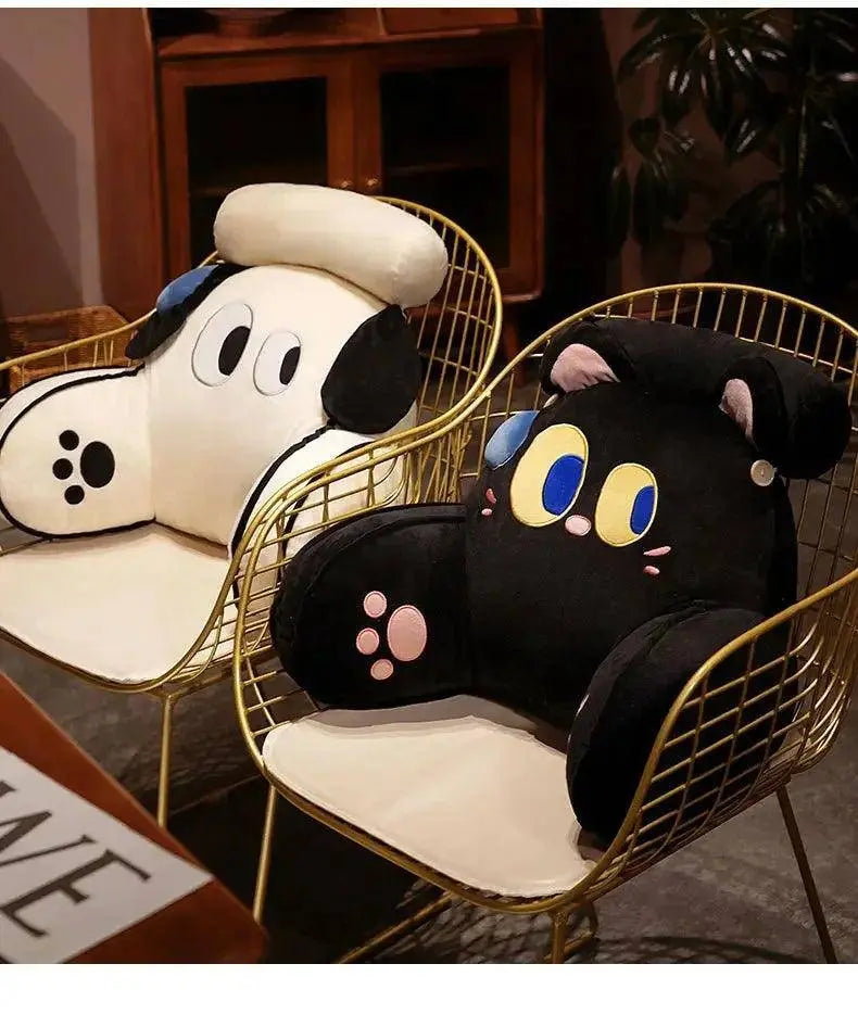 Cartoon bedside soft bag with large backrest, sofa cushion, triangle pillow on the bed, pillow SS69