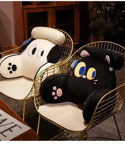 Cartoon bedside soft bag with large backrest, sofa cushion, triangle pillow on the bed, pillow SS69