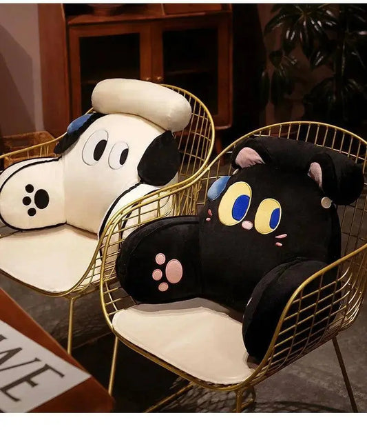 Cartoon bedside soft bag with large backrest, sofa cushion, triangle pillow on the bed, pillow SS69