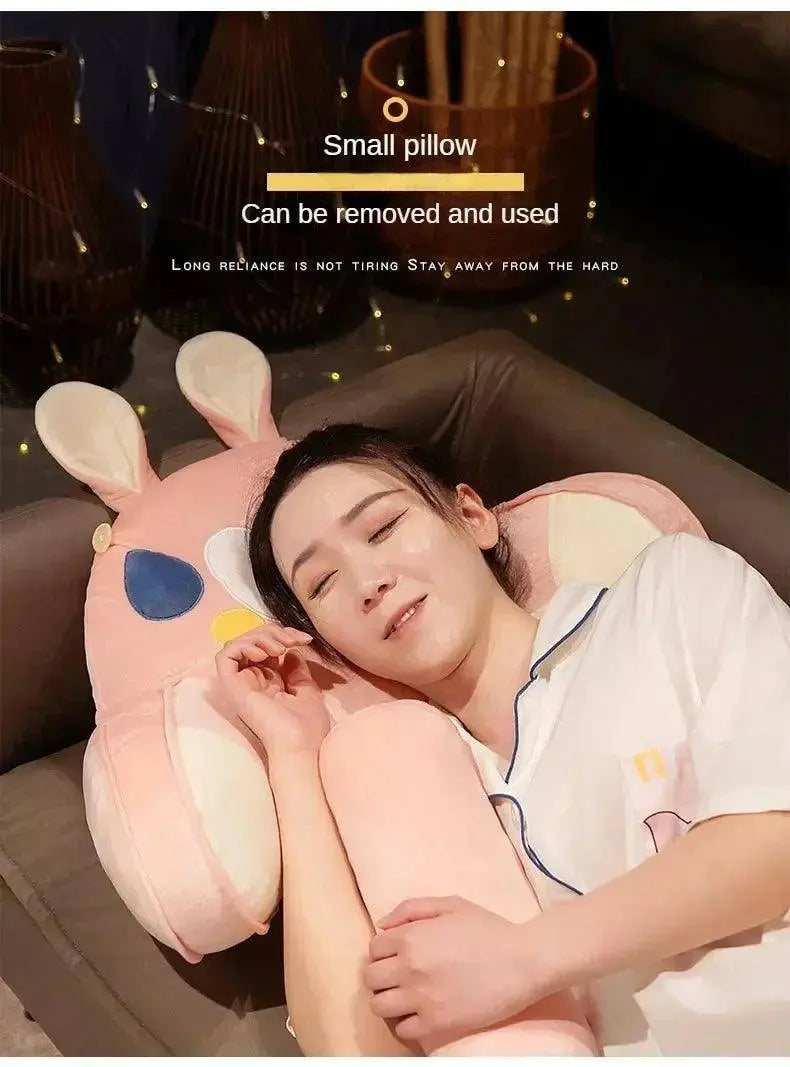 Cartoon bedside soft bag with large backrest, sofa cushion, triangle pillow on the bed, pillow SS69