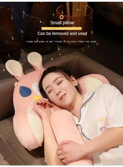 Cartoon bedside soft bag with large backrest, sofa cushion, triangle pillow on the bed, pillow SS69