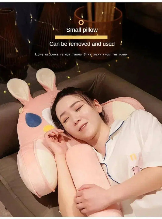 Cartoon bedside soft bag with large backrest, sofa cushion, triangle pillow on the bed, pillow SS69