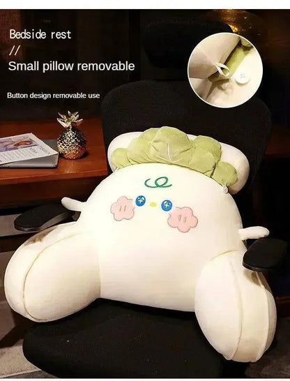 Cartoon bedside soft bag with large backrest, sofa cushion, triangle pillow on the bed, pillow SS69