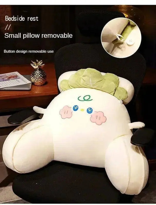 Cartoon bedside soft bag with large backrest, sofa cushion, triangle pillow on the bed, pillow SS69