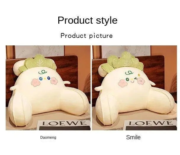 Cartoon bedside soft bag with large backrest, sofa cushion, triangle pillow on the bed, pillow SS69