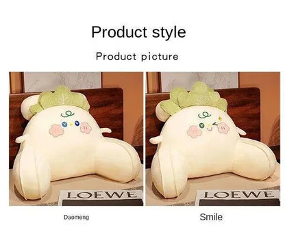 Cartoon bedside soft bag with large backrest, sofa cushion, triangle pillow on the bed, pillow SS69