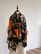 Cashmere Scarf for Women Thick Warm Winter Blanket Brand Female Luxury Quality Shawl Wrap Bufanda 2025 Poncho Echarpe Pashmina SS69