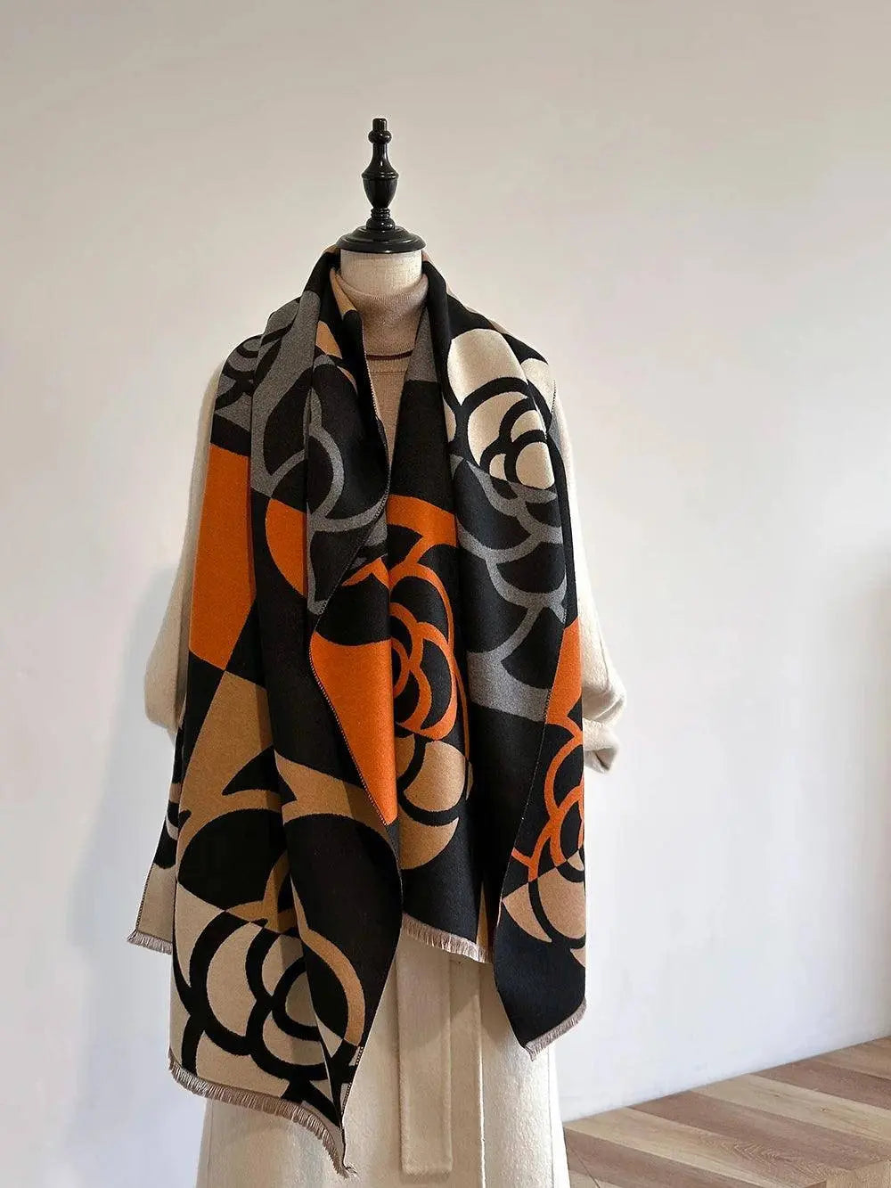 Cashmere Scarf for Women Thick Warm Winter Blanket Brand Female Luxury Quality Shawl Wrap Bufanda 2025 Poncho Echarpe Pashmina SS69