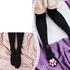 Cat Paw Pad Socks Thigh High Pink Cute 3D  Cosplay - SS69