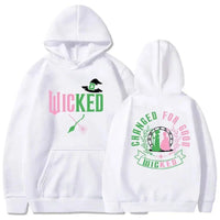 Changed for Good Wicked Fantasy Movies Hoodies Graphic Clothes Women Men Hooded Winter Sweatshirts Moletom Casual Female Hoodie SS69