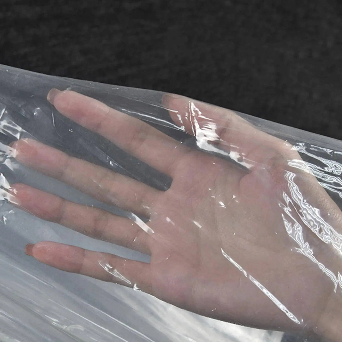 Colorful Led Light Umbrella With Flashlight Creative Long Handle Transparent Straight Handle Flashlight Umbrella Romantic Gift SS69