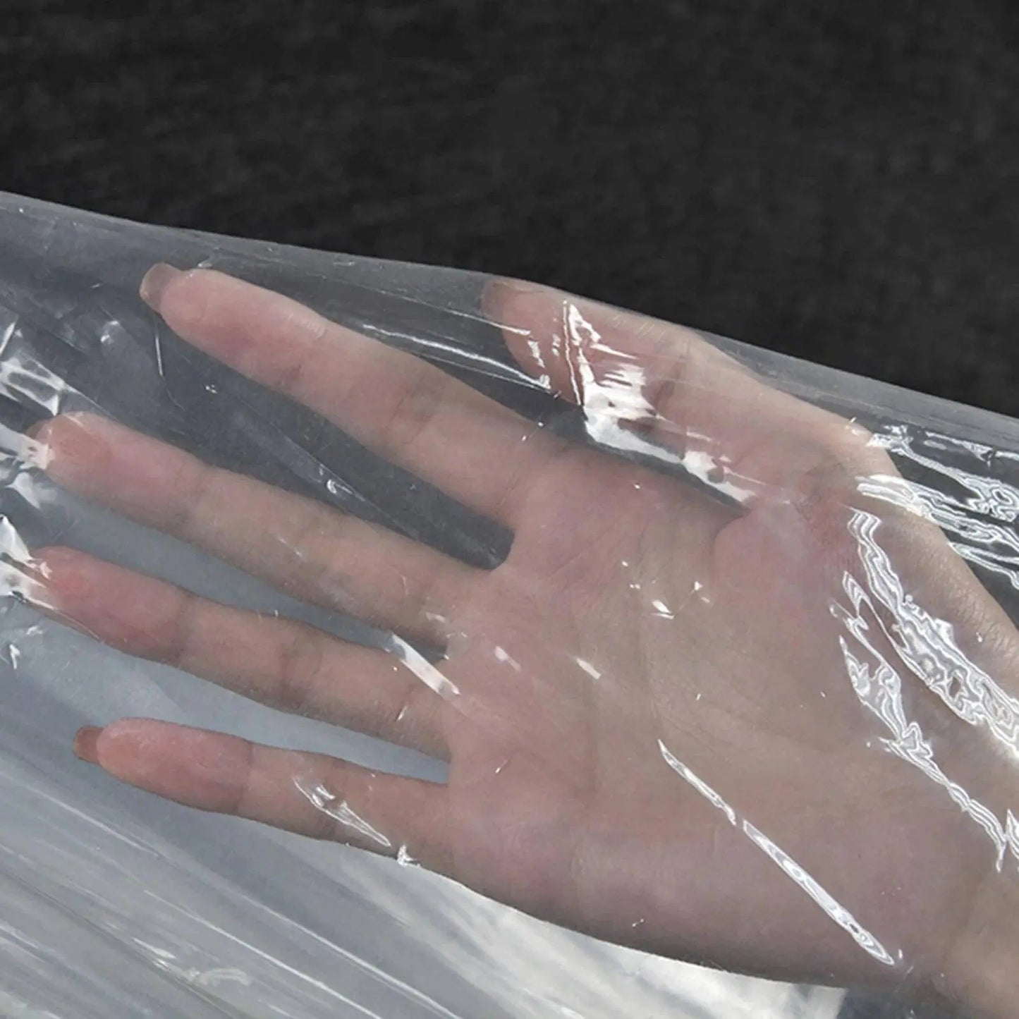 Colorful Led Light Umbrella With Flashlight Creative Long Handle Transparent Straight Handle Flashlight Umbrella Romantic Gift SS69