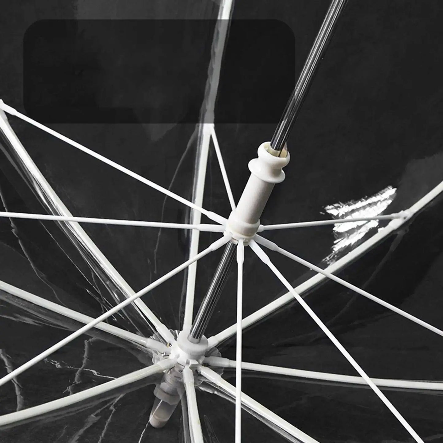 Colorful Led Light Umbrella With Flashlight Creative Long Handle Transparent Straight Handle Flashlight Umbrella Romantic Gift SS69