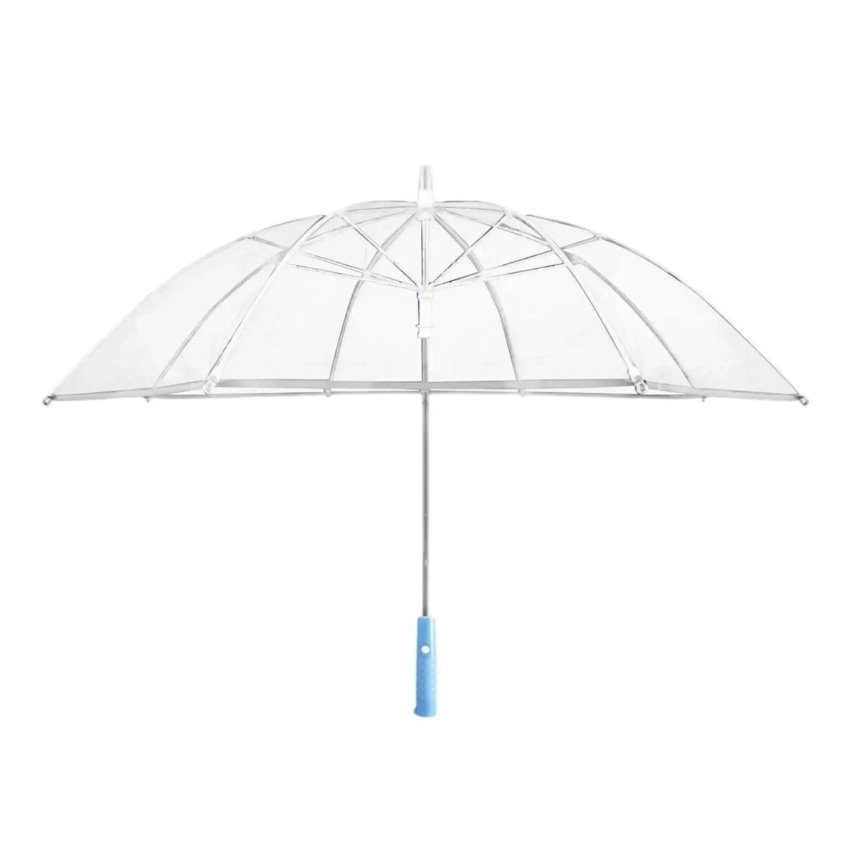 Colorful Led Light Umbrella With Flashlight Creative Long Handle Transparent Straight Handle Flashlight Umbrella Romantic Gift SS69