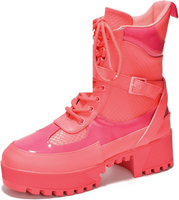 Combat Ankle Boots (Hot Rod) - SS69