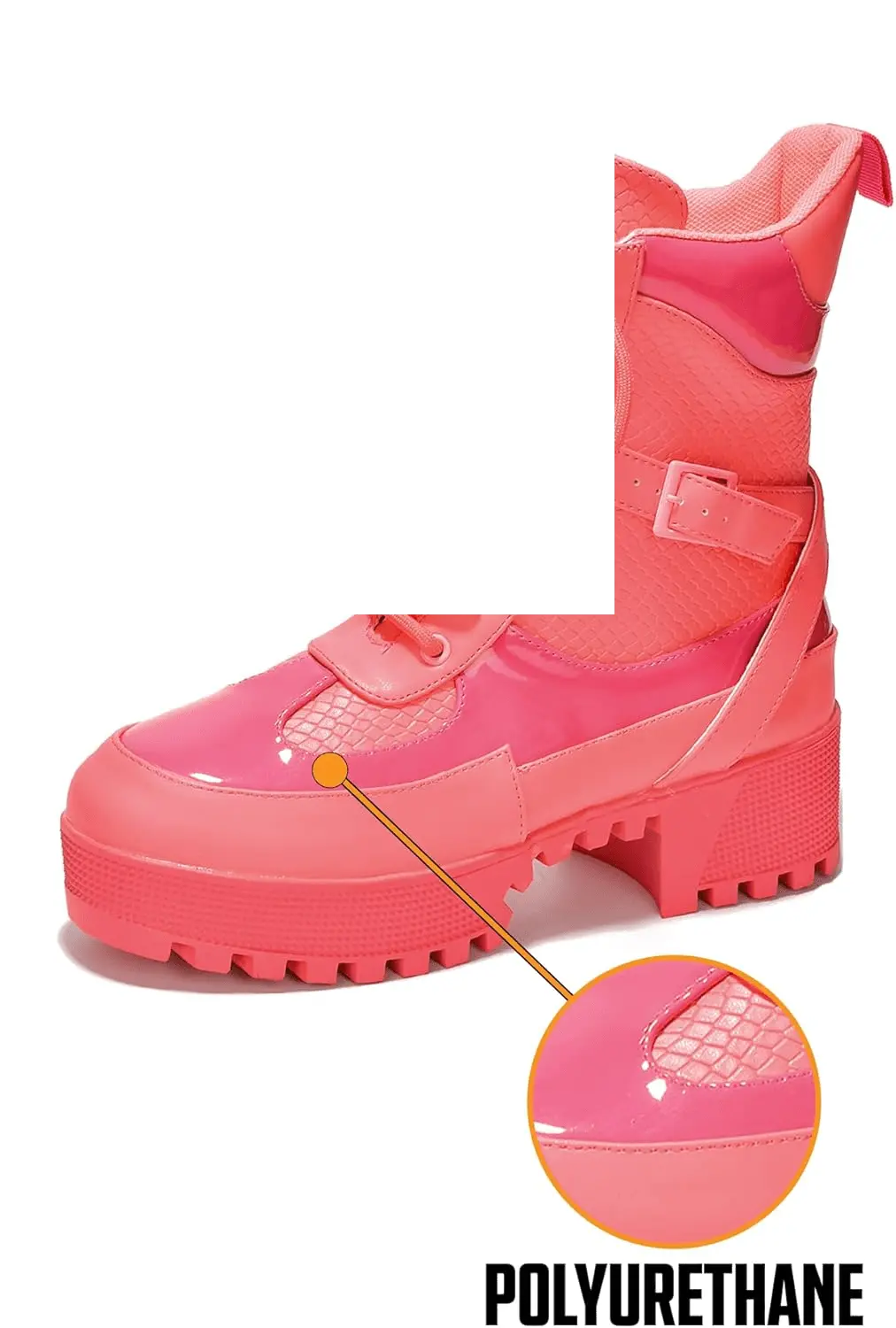 Combat Ankle Boots (Hot Rod) - SS69