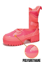 Combat Ankle Boots (Hot Rod) - SS69