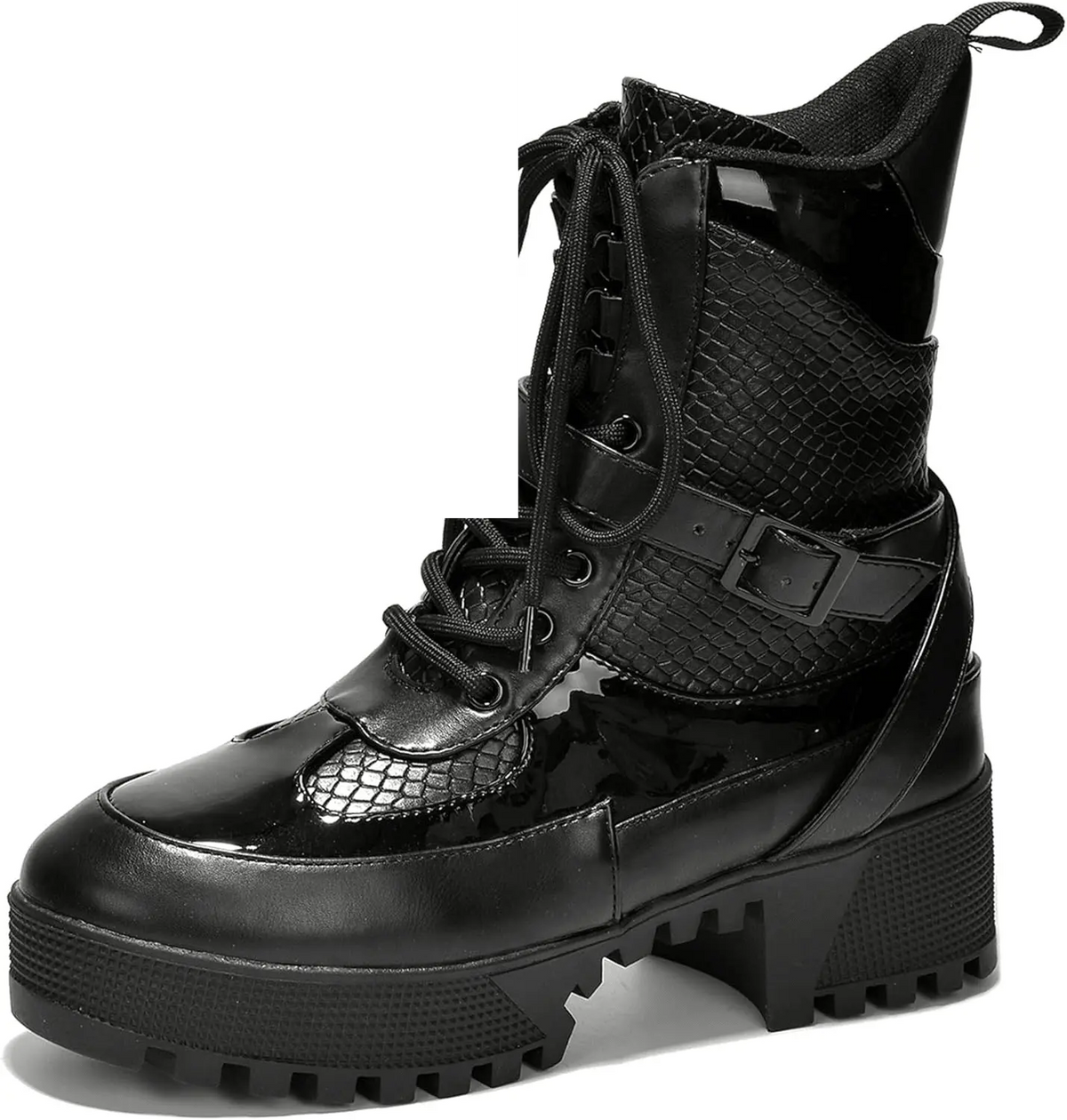 Combat Ankle Boots (Hot Rod) - SS69