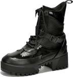 Combat Ankle Boots (Hot Rod) - SS69