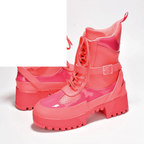 Combat Ankle Boots (Hot Rod) - SS69