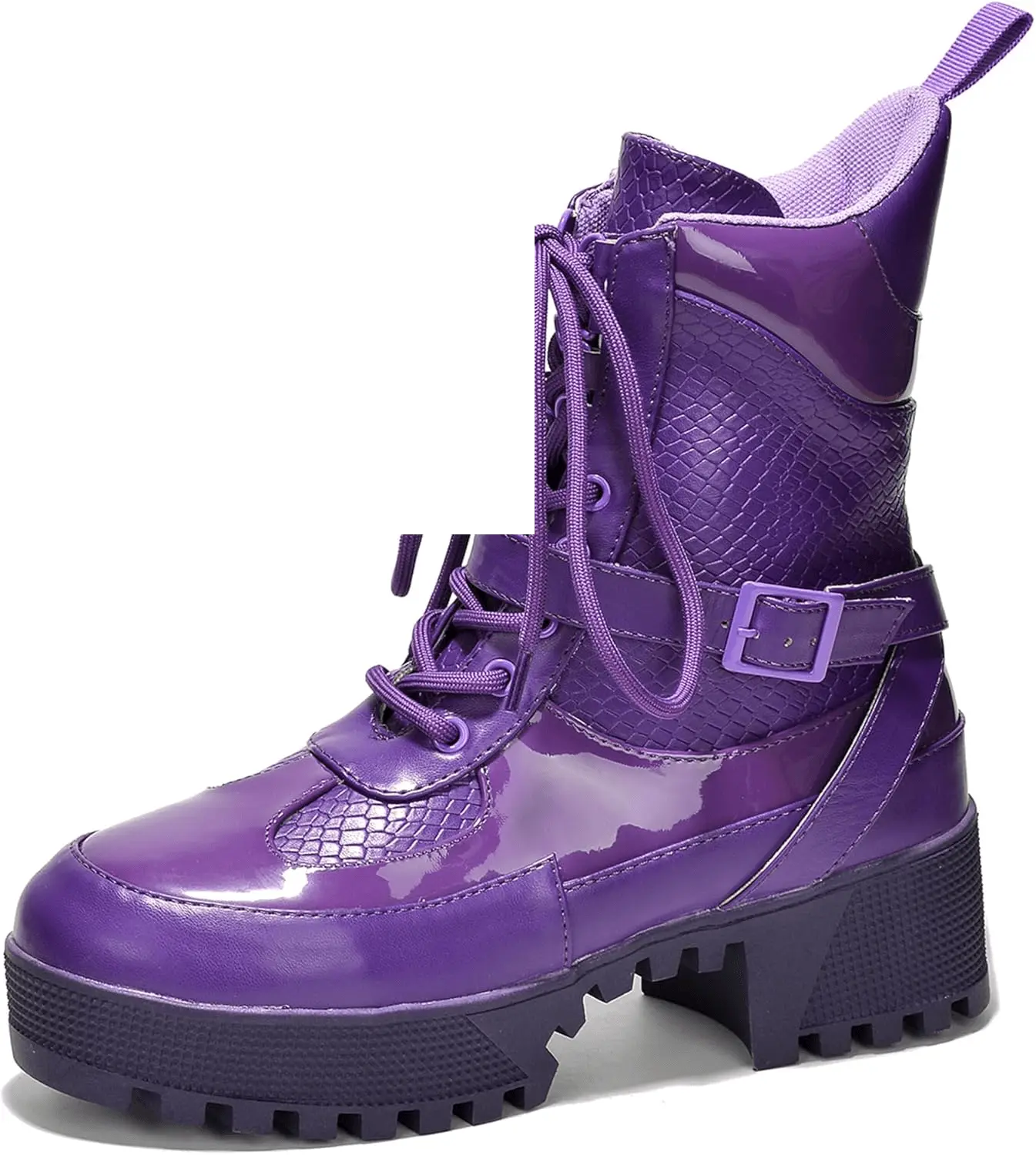 Combat Ankle Boots (Hot Rod) - SS69