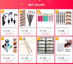 Cosplay Makeup Natural Looking Clear Root White Long Thick Cross False Eyelashes - SS69
