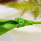Creative Cute Animal Frog Toad Opening Ring For Women Men Aesthetic Design Retro Resizable Finger Ring Party Festival Jewelry SS69