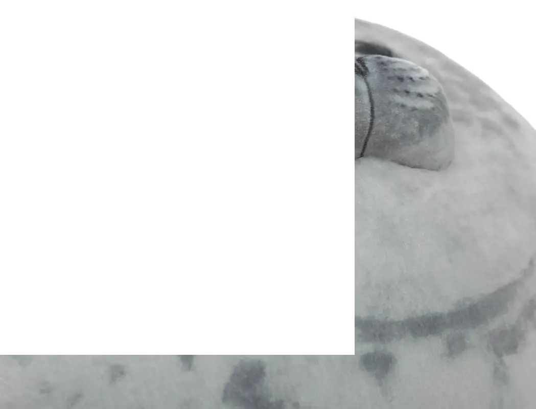 Cuddly Blob Seal Plush Pillow Stuffed Animal Soft Hugging Pillow - SS69