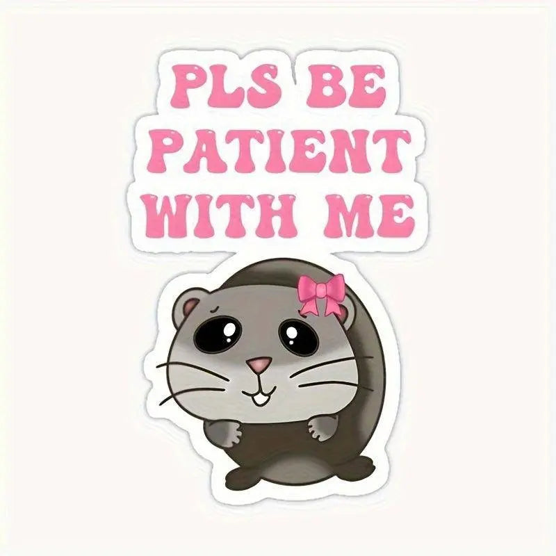 Cute Crying Hamster Acrylic Keychain, Alloy, Cartoon-Themed, Round Ring Clasp, Fashion Accessory For Women, Ideal For Phone Keys & Bag Decoration, Birthday Gift SS69