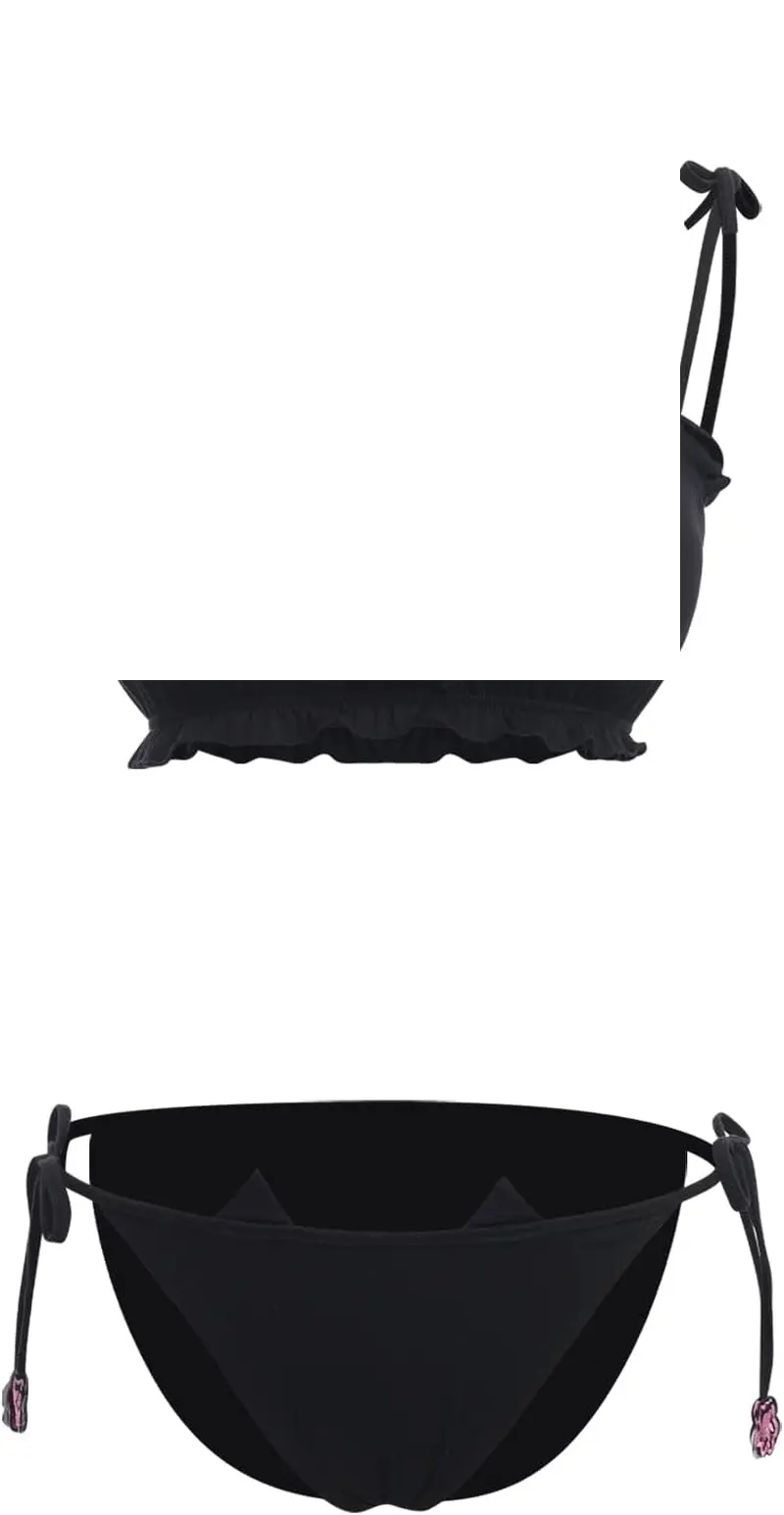 Cute Kawaii Anime Cat Kitten Lingerie Set Micro Bikini - SS69