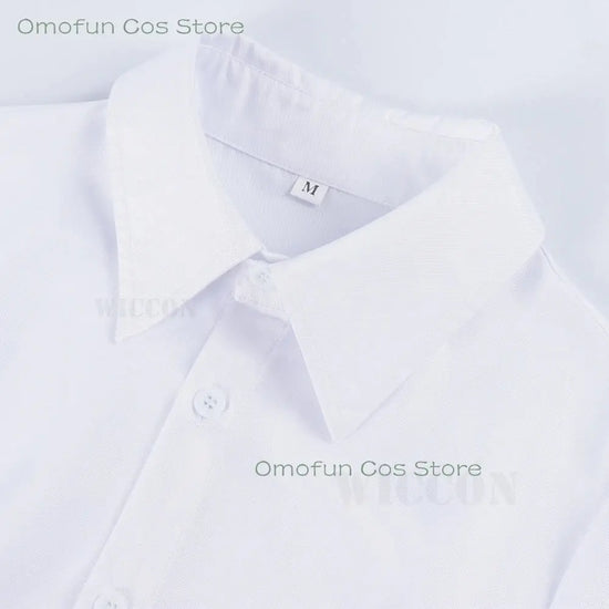 Dandadan Momo Ayase Cosplay Costume Wig Anime School JK Uniform Earrings Pink Sweater Skirt Halloween Party Women Roleplay Sets SS69