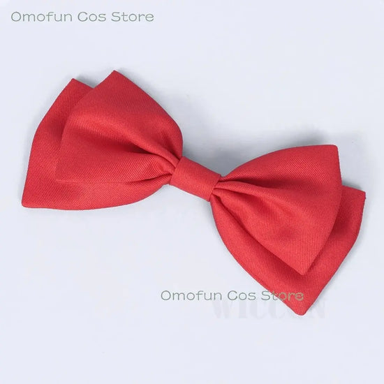 Dandadan Momo Ayase Cosplay Costume Wig Anime School JK Uniform Earrings Pink Sweater Skirt Halloween Party Women Roleplay Sets SS69