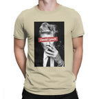 David Lynch Tshirt 80s Men's T Shirts Newest Twin Peaks Cotton Short Sleeve Tee Shirt Movie Tops Plus Size Birthday Gift T-Shirt SS69 17.69 Khaki / XS