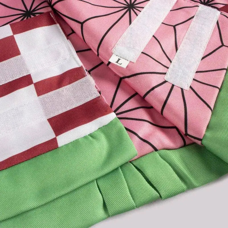 Demon Slayer Kamado Nezuko Cosplay Costume Japanese Anime Carnival Party Adult Uniform Halloween Costume - SS69