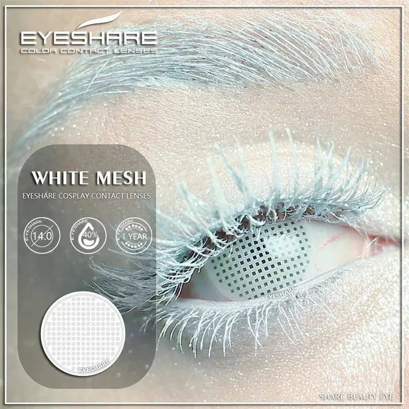 EYESHARE 1pair Cute Cosplay Color Contact Lenses for Eyes Mitsuri Contacts Lenses Green Lens  Anime Lens Hoshino Ai Pupil Lens - SS69