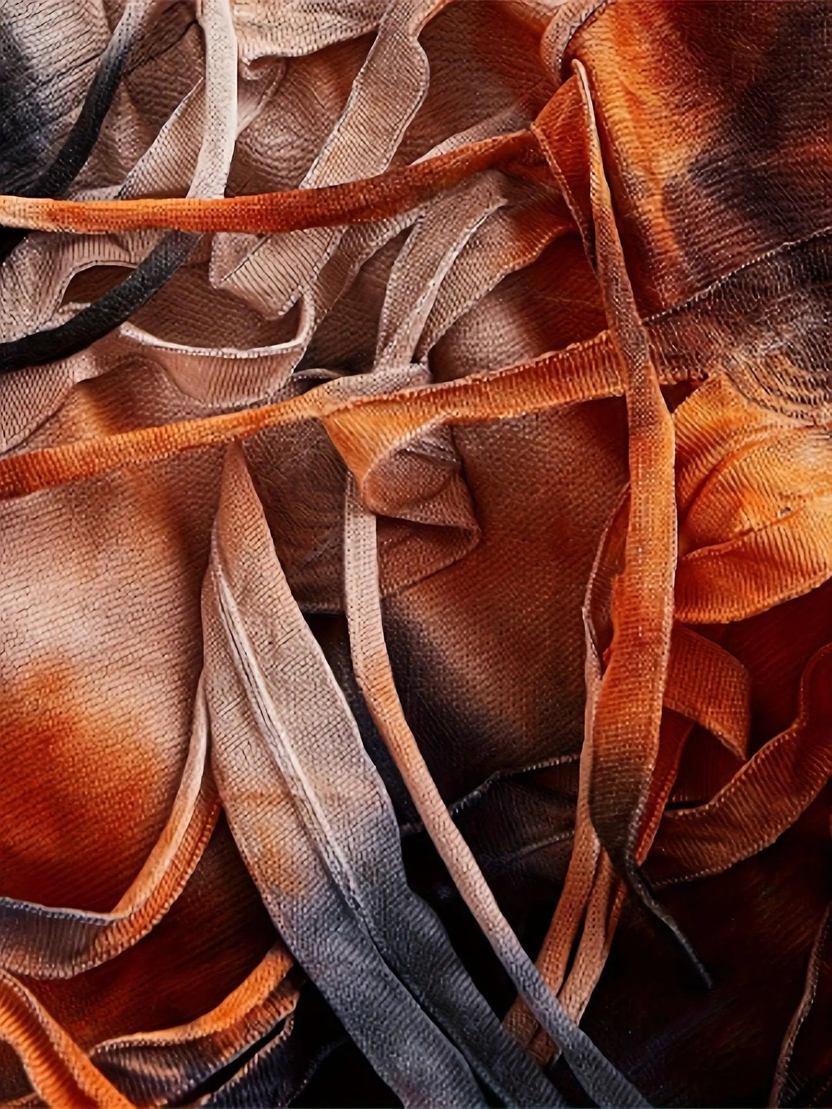 Elegant Women's Striped Tulle Top with Tassel Details, Polyester Knit Fabric, All-Season Round Neck Crop Top with Medium Stretch - Fashionable Women's Apparel SS69