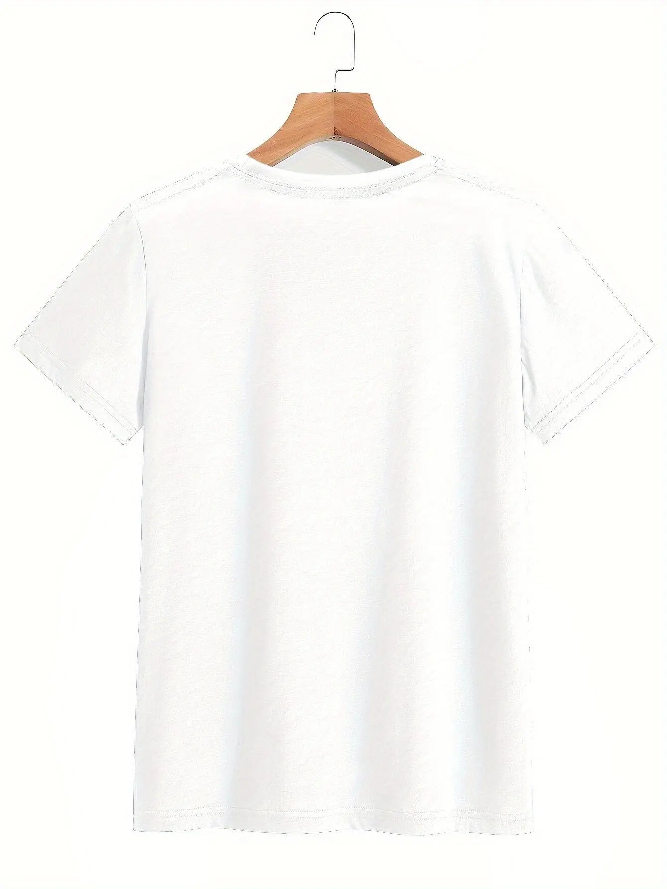 Everyday Comfort | Women's Casual Short Sleeve T-Shirt with Unique Korean Drama Print - Round Neck, Summer Top, Polyester Blend, Lightweight & Breathable Fabric, Perfect for Casual Attire, Ladies T Shirts SS69