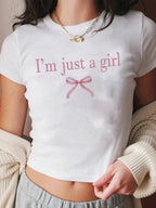 Ezwear Y2K Trendy Slogan T-Shirt - SS69
